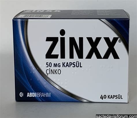 zinxx 50 mg kapsül çinko kullananlar